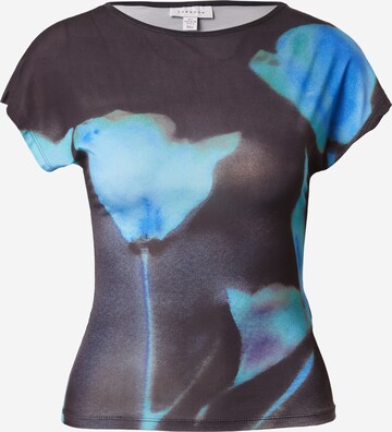 T-shirt TOPSHOP en bleu : devant