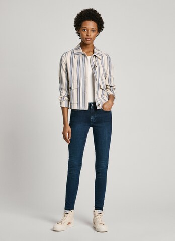 Pepe Jeans Skinny Jeansy 'Soho' w kolorze niebieski