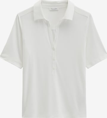 T-shirt Marc O'Polo en blanc : devant