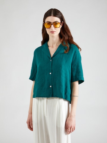 Givn Berlin - Blusa 'Carol' em verde: frente