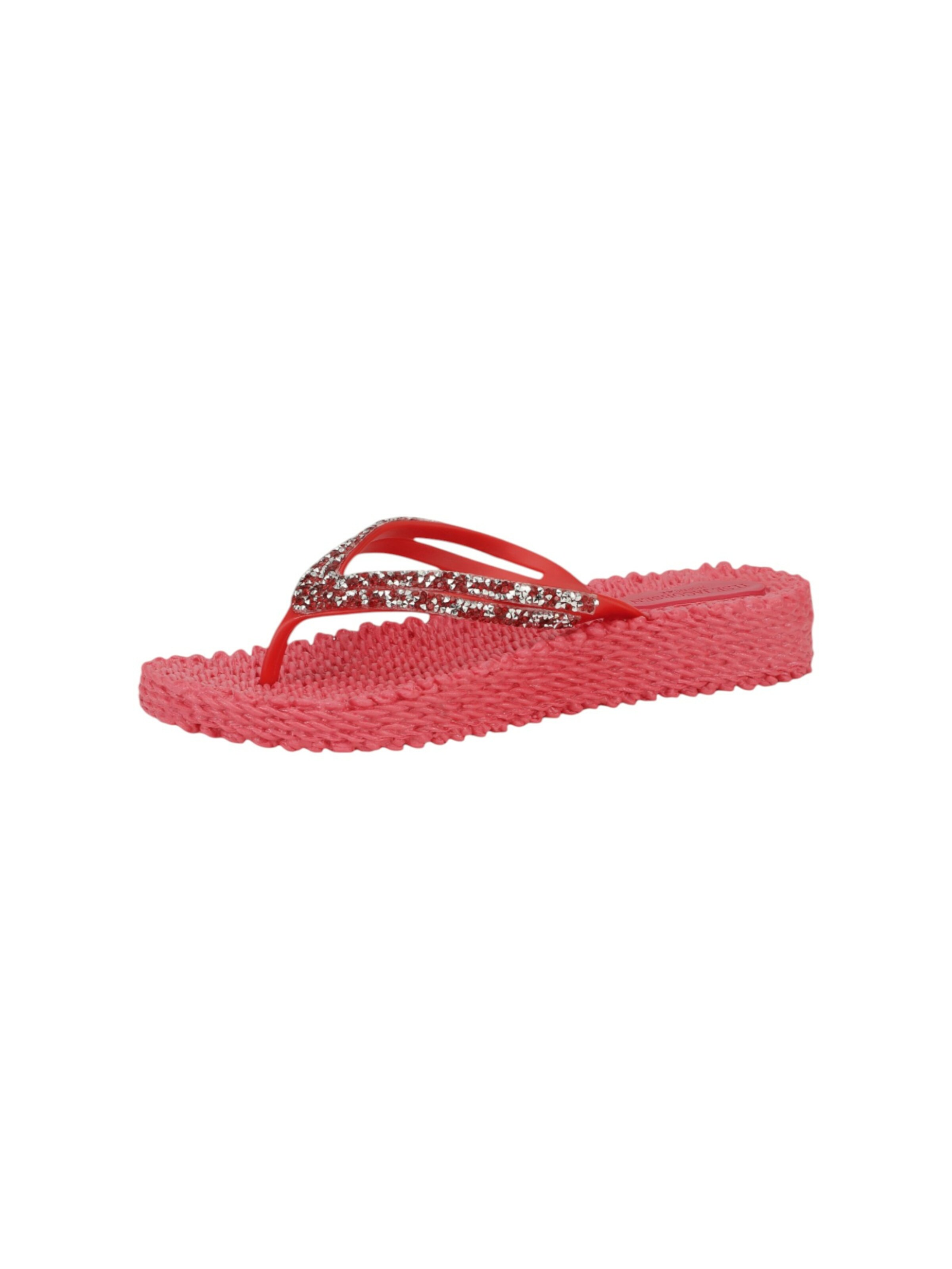 ILSE JACOBSEN T-Bar Sandals 'Cheerful08M' in Pink: front