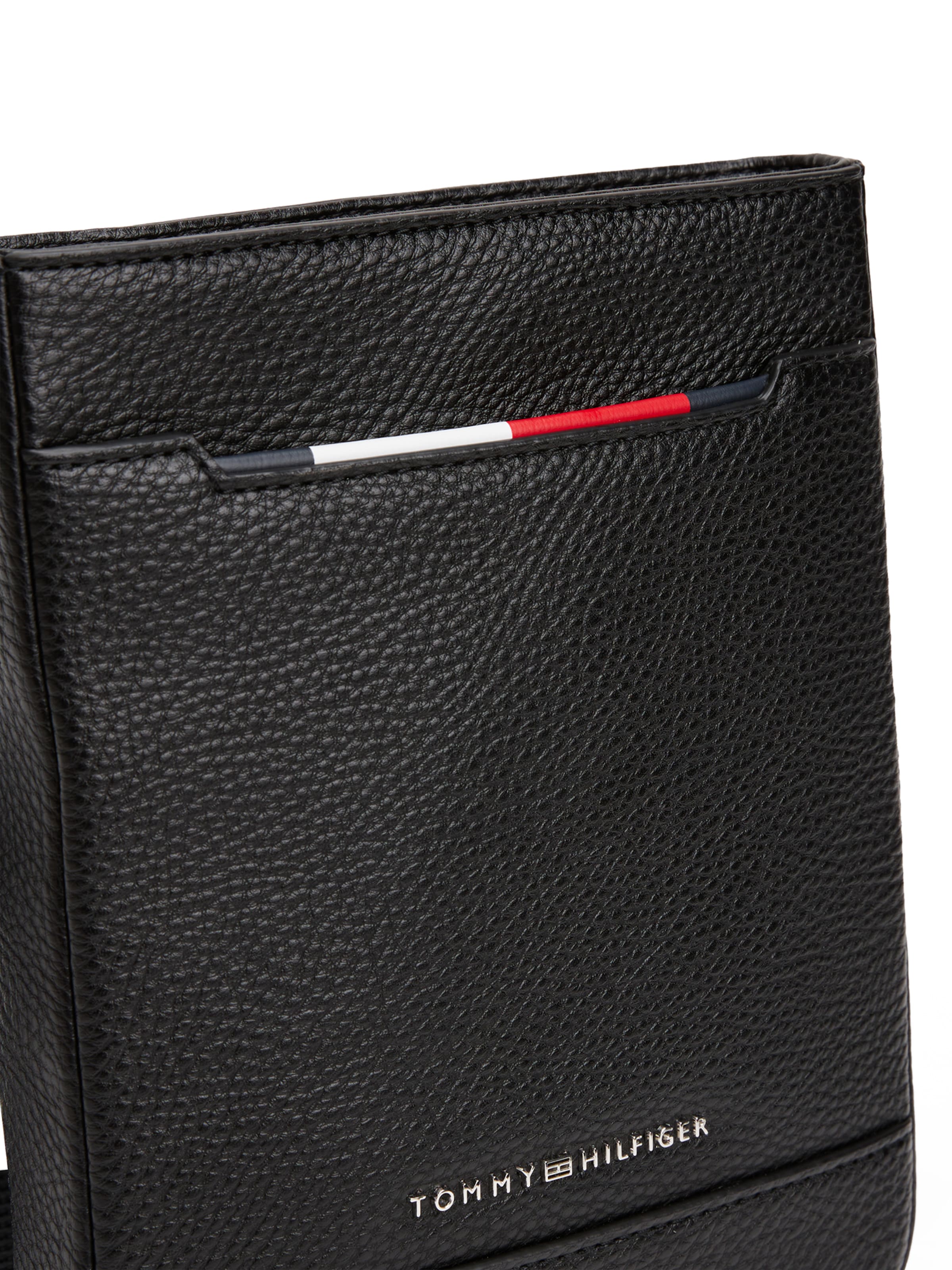 TOMMY HILFIGER Skuldertaske i sort