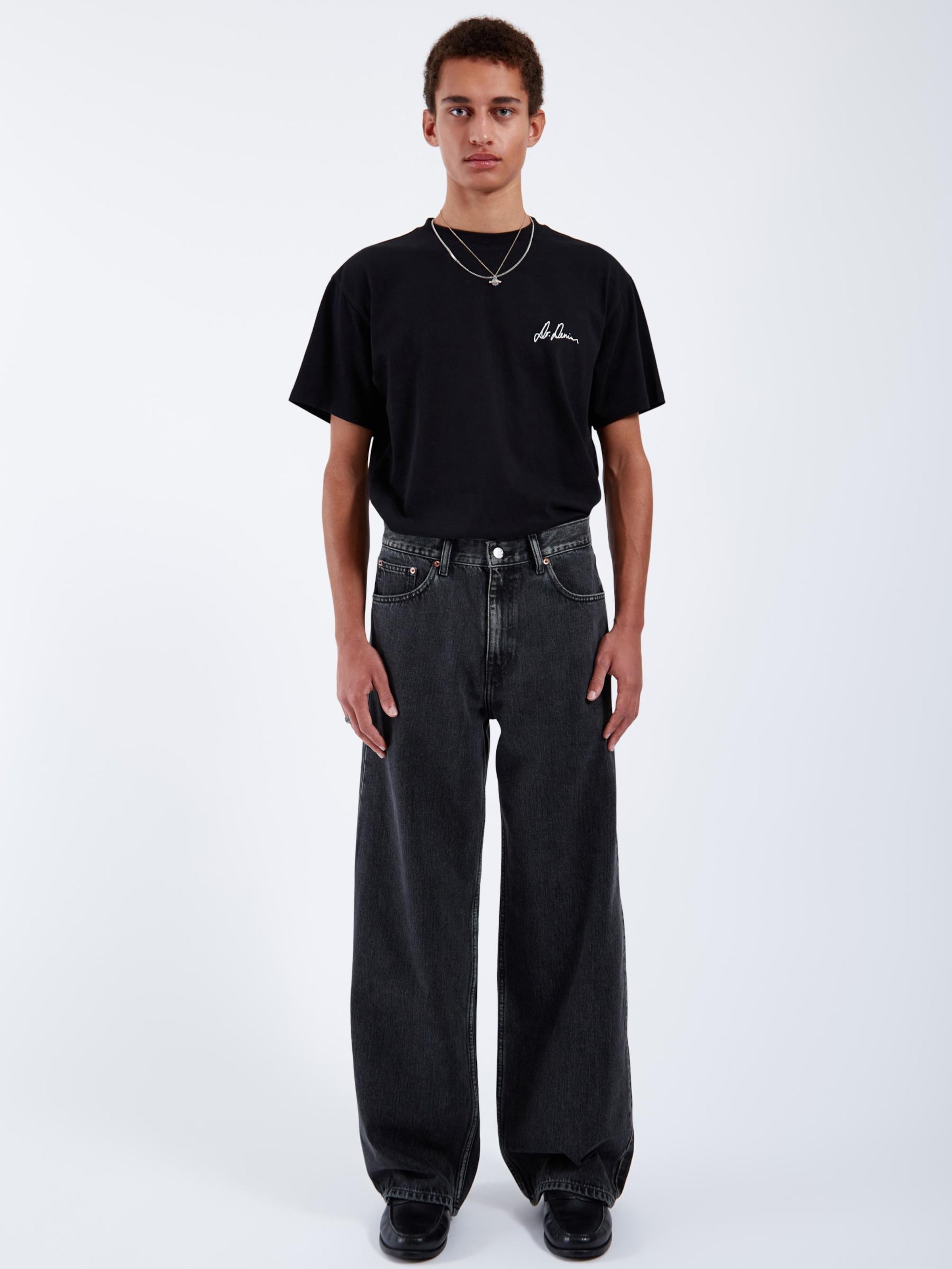 Dr. Denim Loose fit Jeans 'Cormac Baggy' in Black: front