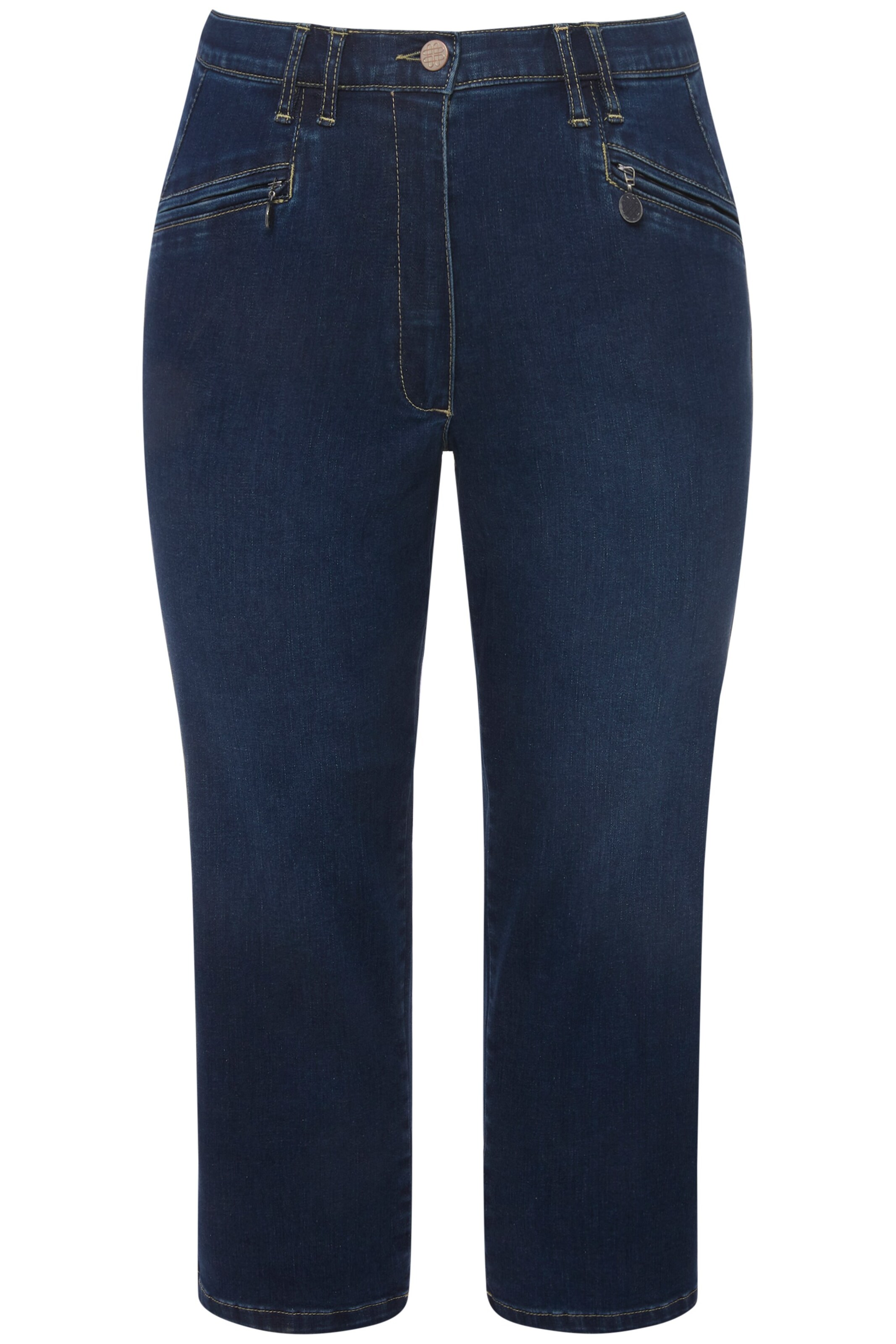 Ulla Popken Jeans in Blue: front