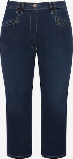 Ulla Popken Jeans in de kleur Blauw denim, Productweergave