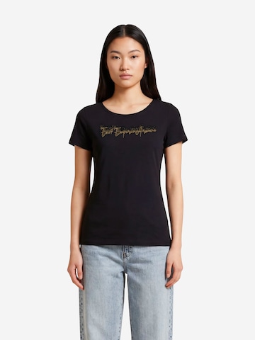 Maglietta di EA7 Emporio Armani in nero