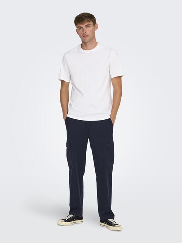 Loosefit Pantalon 'ONSSinus' Only & Sons en bleu