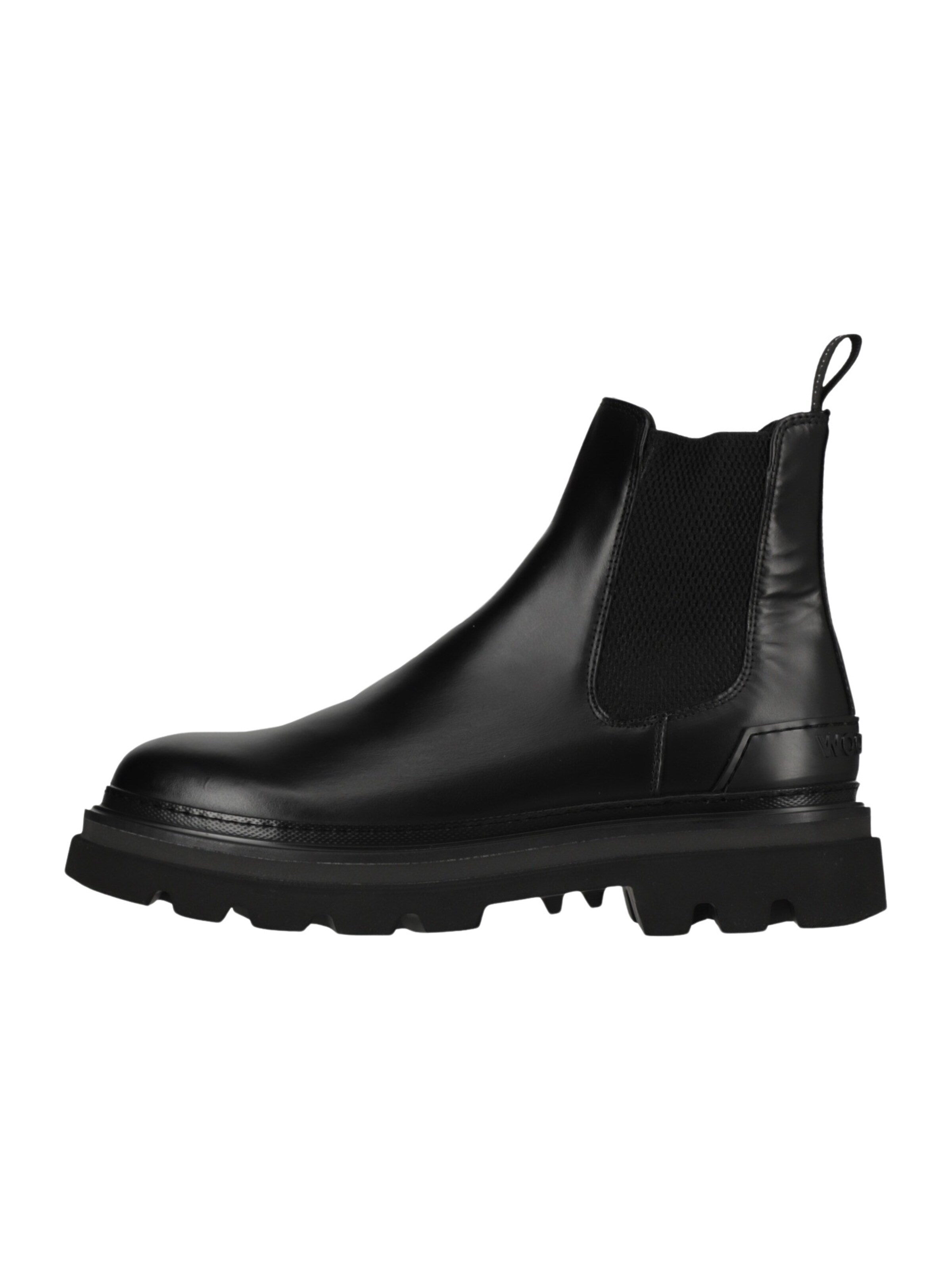 Chelsea Boots Woolrich en noir : devant