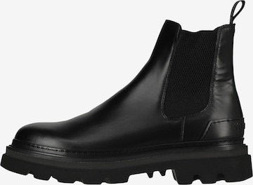 Chelsea Boots Woolrich en noir : devant