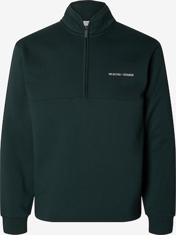 SELECTED HOMME Sweatshirt i grøn: forside