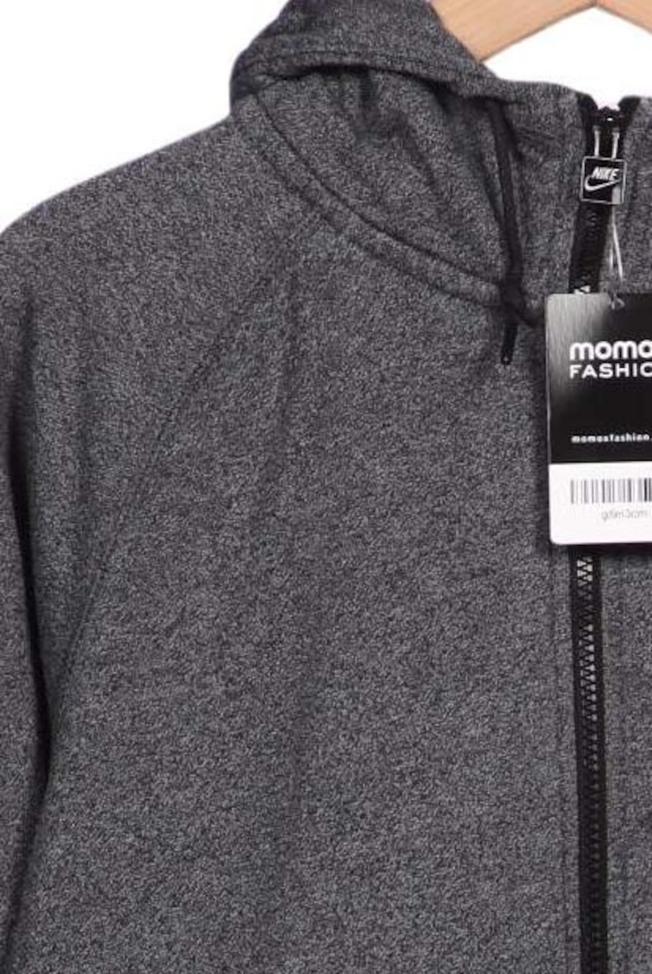 NIKE Sweatshirt & Zip-Up Hoodie in M in Grey