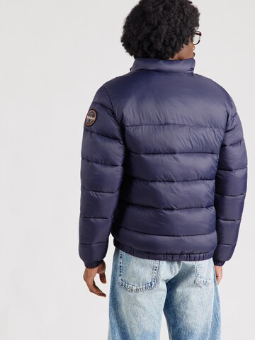 Veste d’hiver 'ARNEL STAND' NAPAPIJRI en bleu : derrière