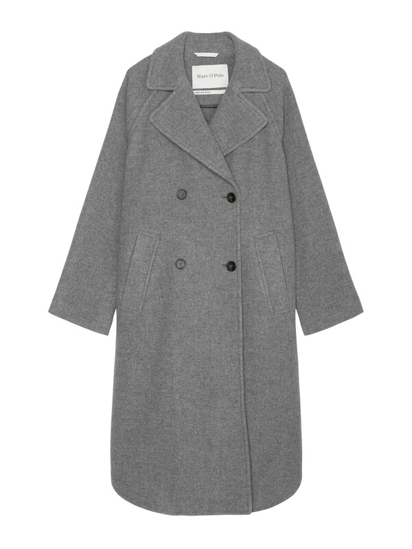 Marc O'Polo Between-Seasons Coat in Grey