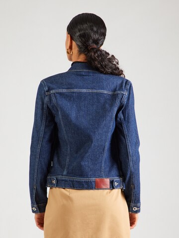 Pepe Jeans Prehodna jakna | modra barva: zadnja stran