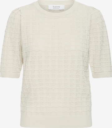 b.young - Jersey en beige: frente