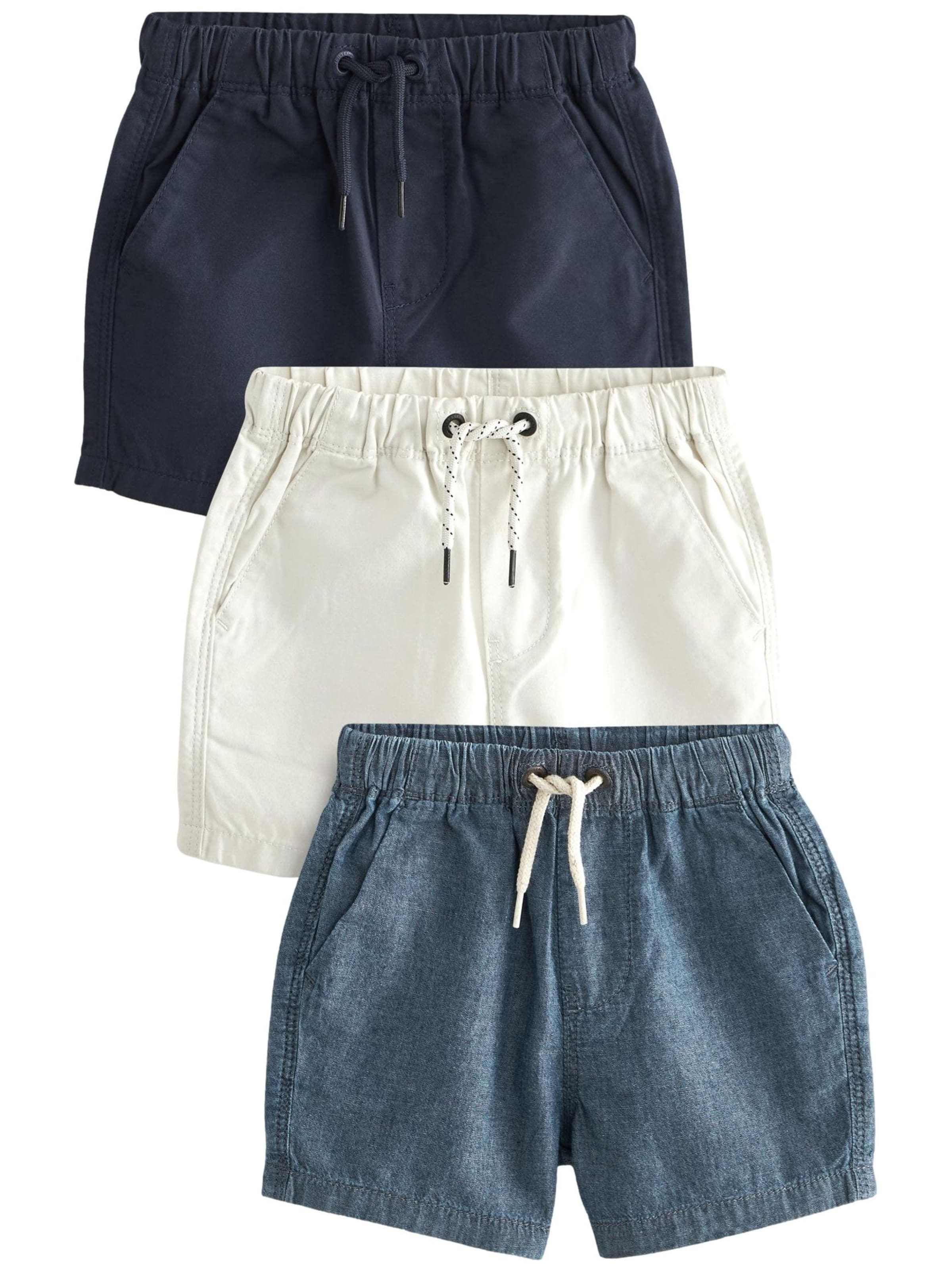 Next Regular Broek in Blauw: voorkant