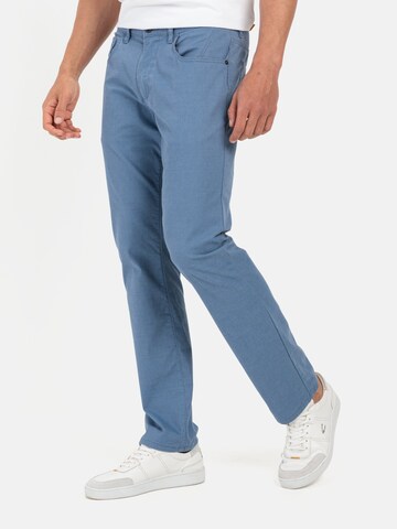 CAMEL ACTIVE Regular Pants in Blue: front