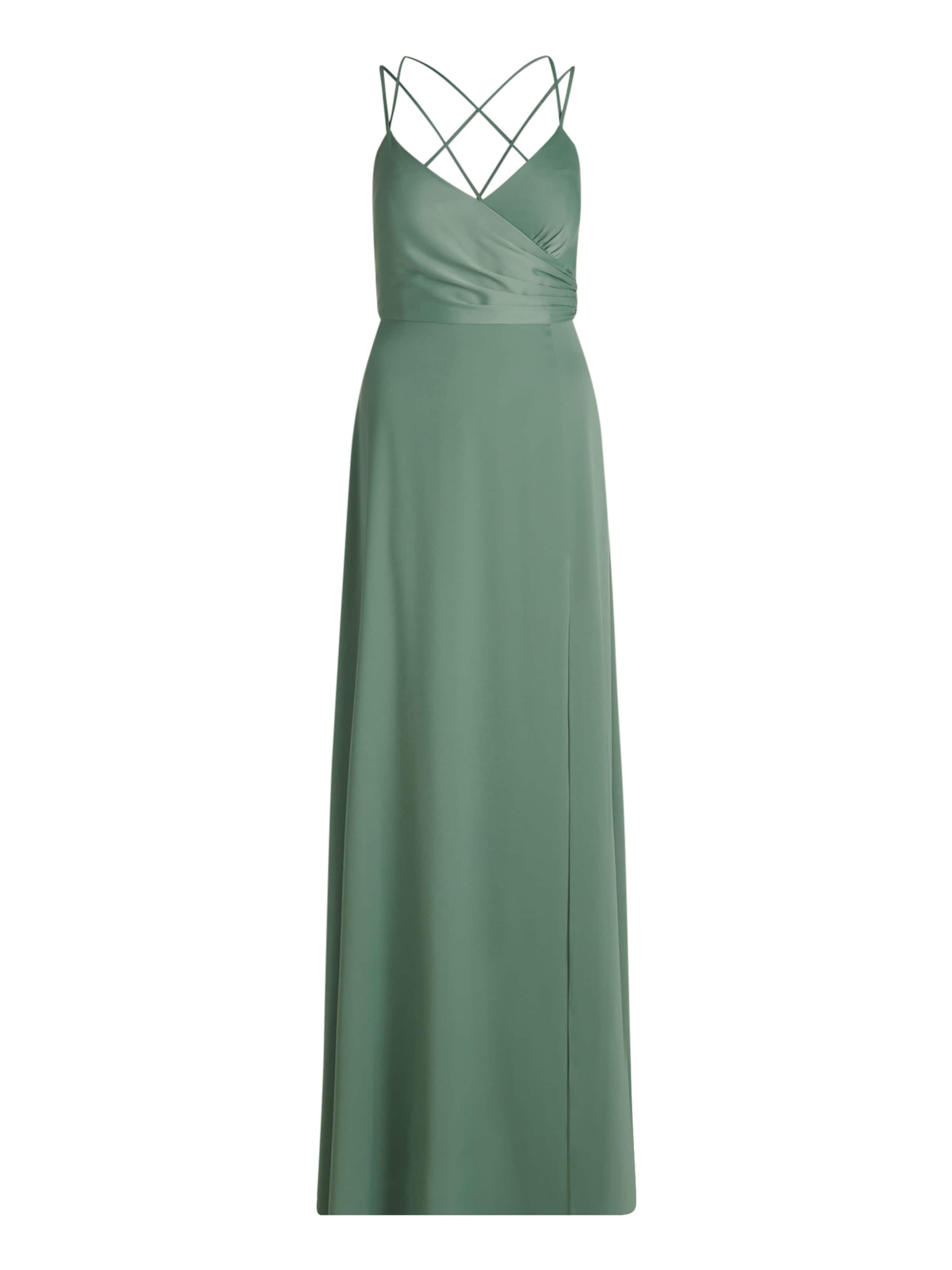 Robe de soirée Vera Mont en vert : devant