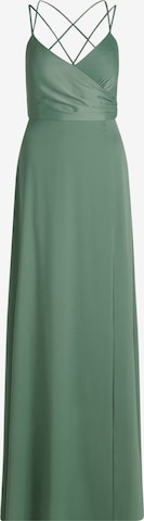 Vera Mont Evening Dress in Green: front