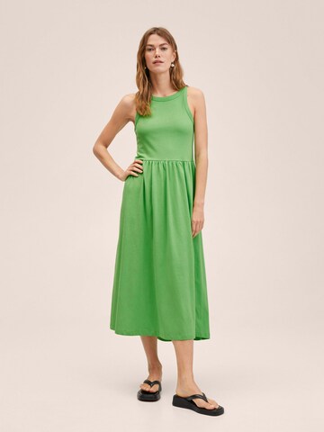 Robe 'SANDO' MANGO en vert