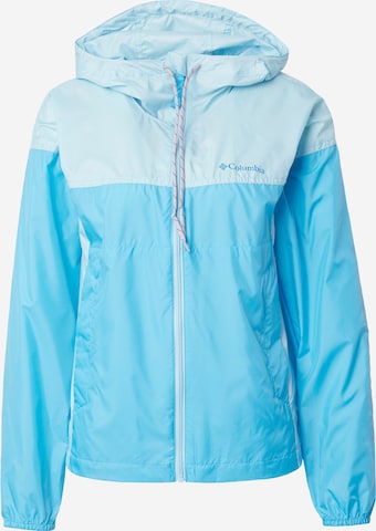 COLUMBIA Outdoorjas 'Flash Challenger' in Blauw: voorkant