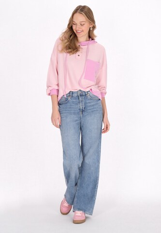 Sweat-shirt 'Back To School' MYMO en rose