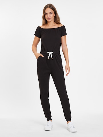 LASCANA Leisure suit in Black: front