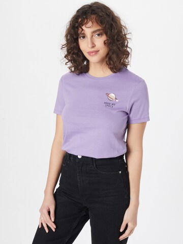 ONLY Shirt 'KITA' in Purple: front