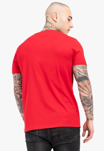 Tapout Póló ' SPLASHING ' - piros