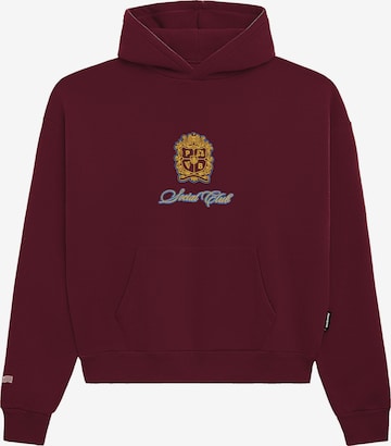 Prohibited Sweatshirt in Rood: voorkant