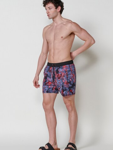 KOROSHI Swimming shorts in Red