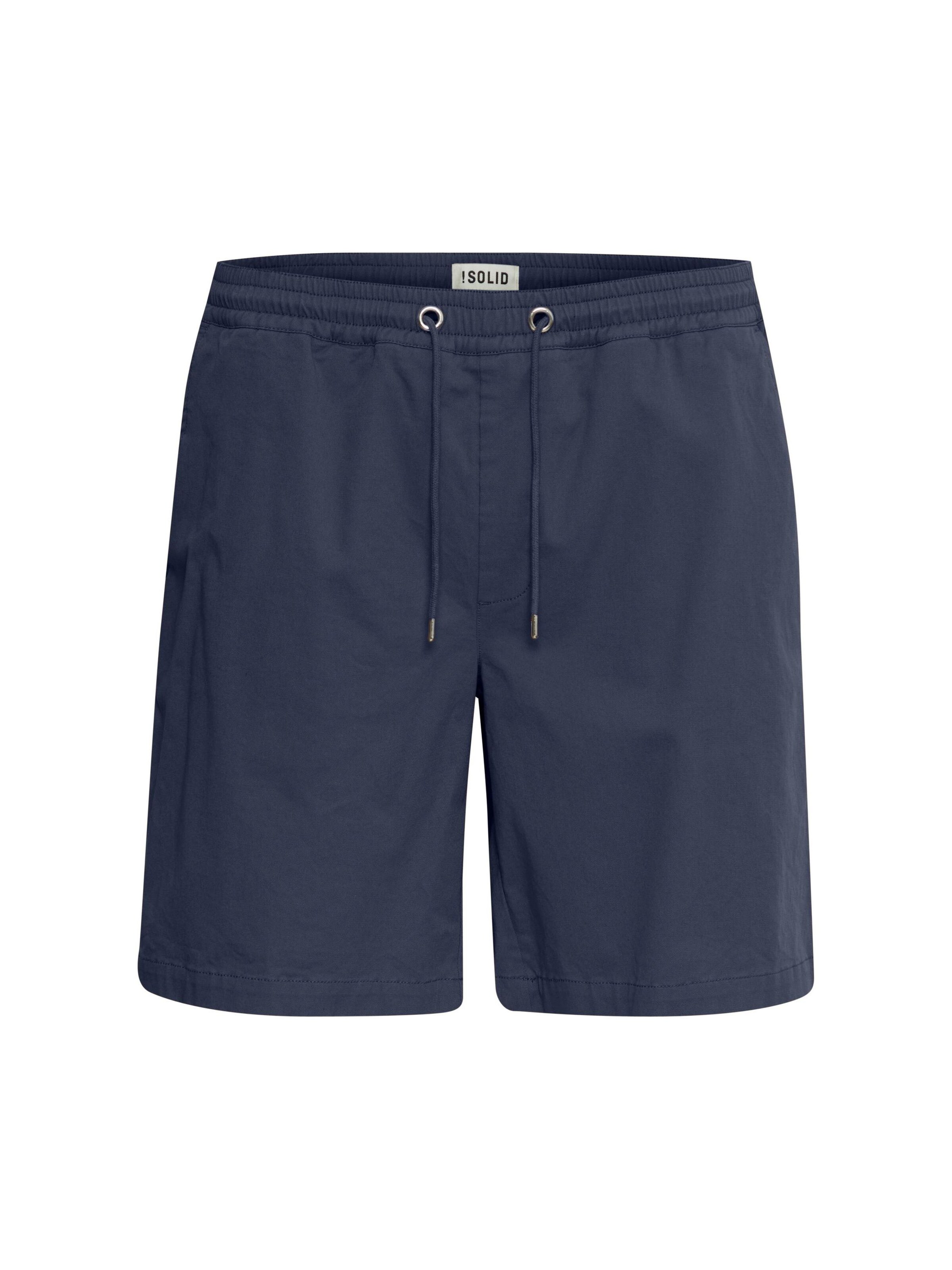!Solid Loosefit Chino ' JOE ' in Blauw: voorkant