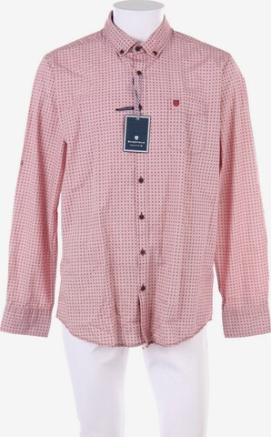 BASEFIELD Button Up Shirt in XL in Red: front