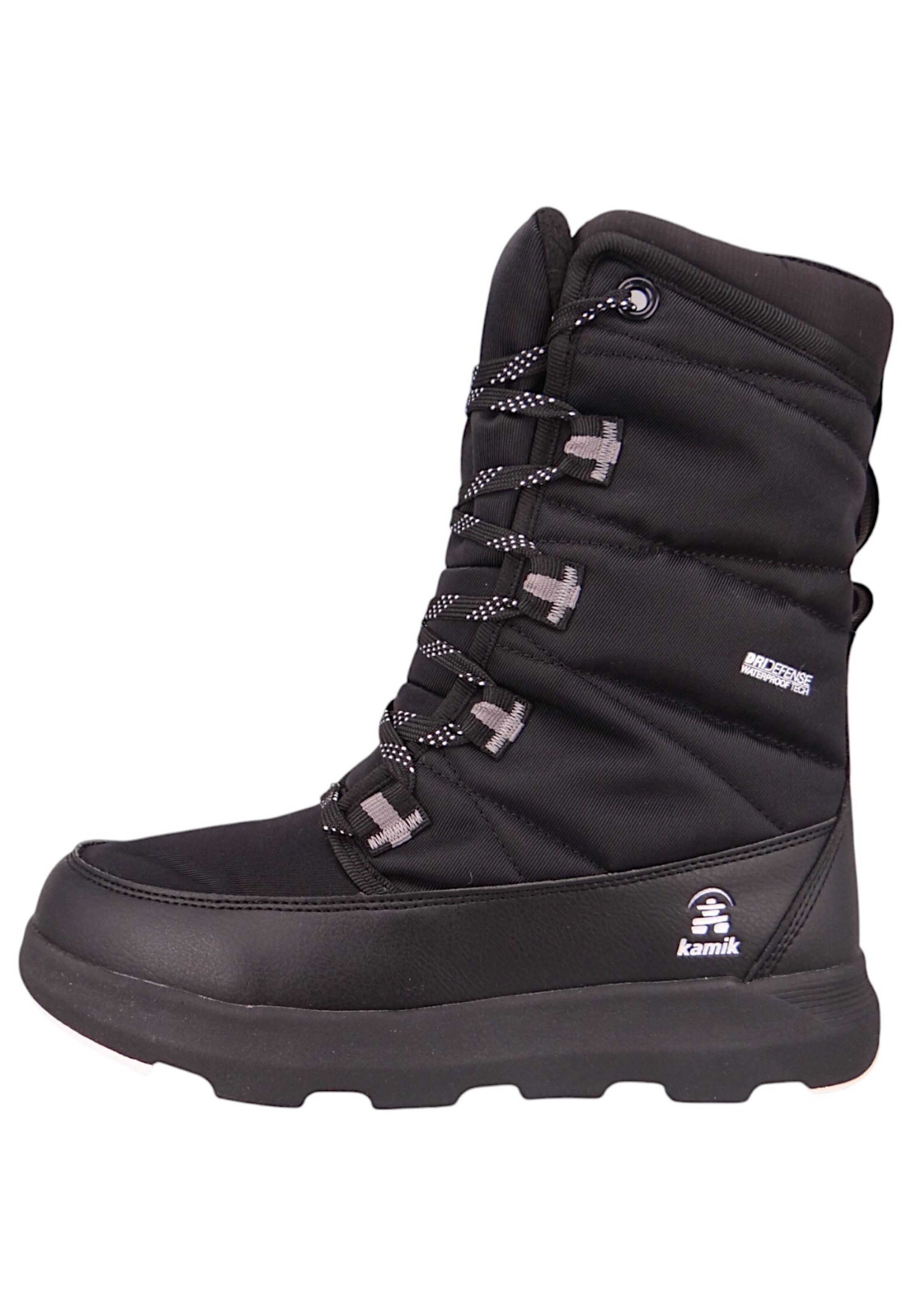 Bottes à lacets Kamik en noir