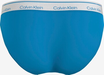 Calvin Klein Swimwear Bikini Bottoms in Blue