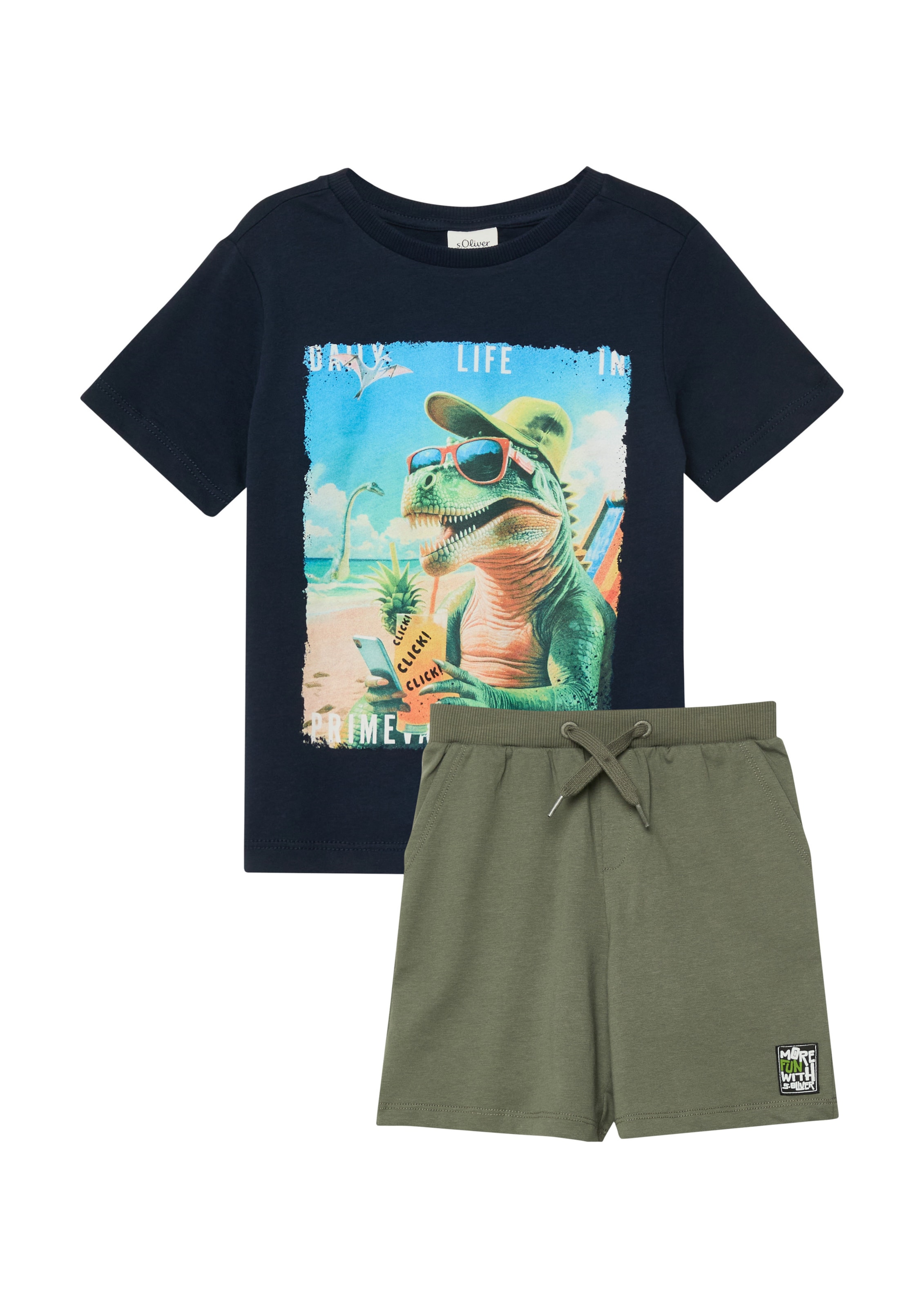 s.Oliver Shirt in Blue: front