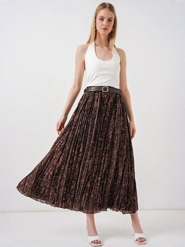 Bigdart Skirt in Brown