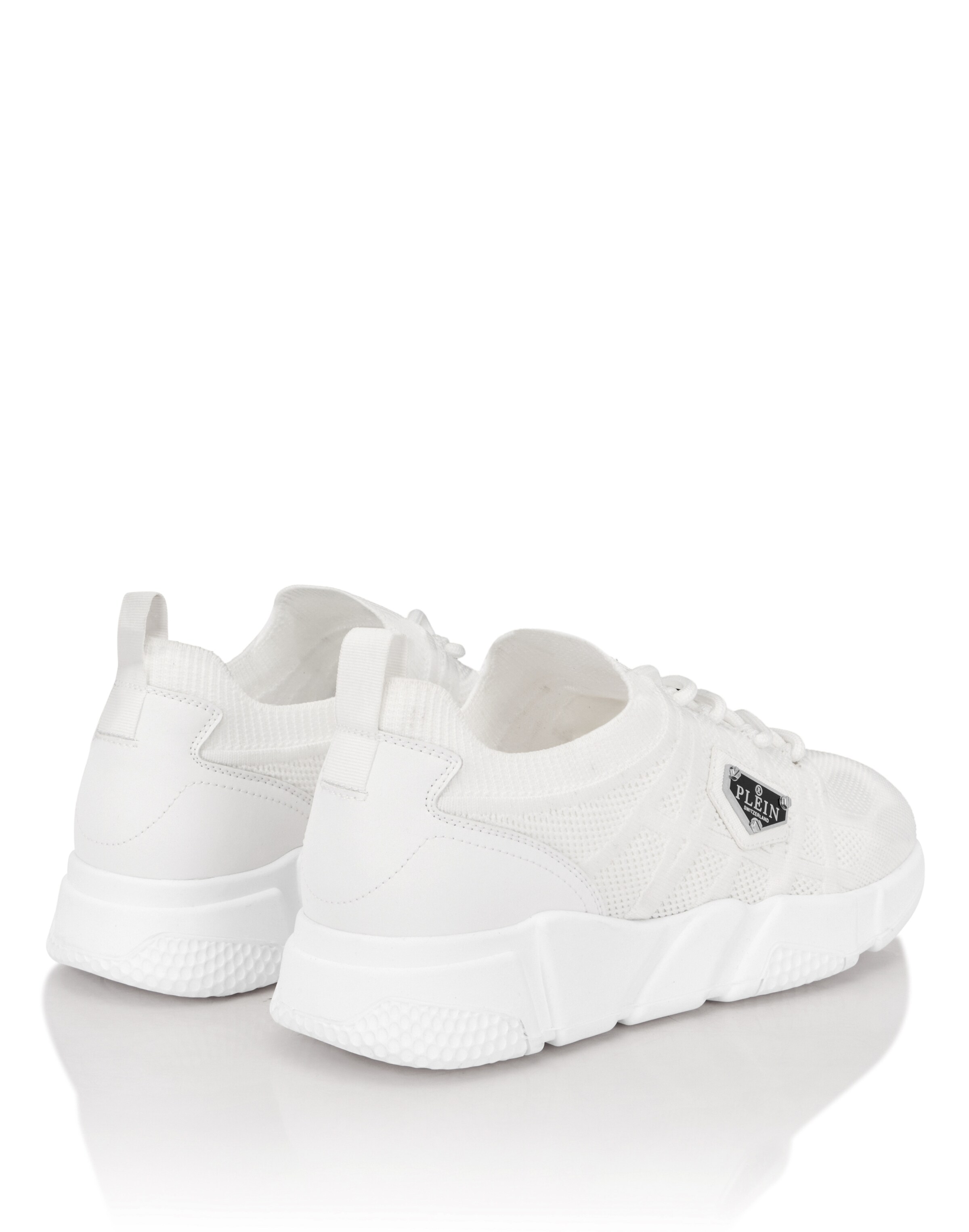 Baskets basses Philipp Plein en blanc