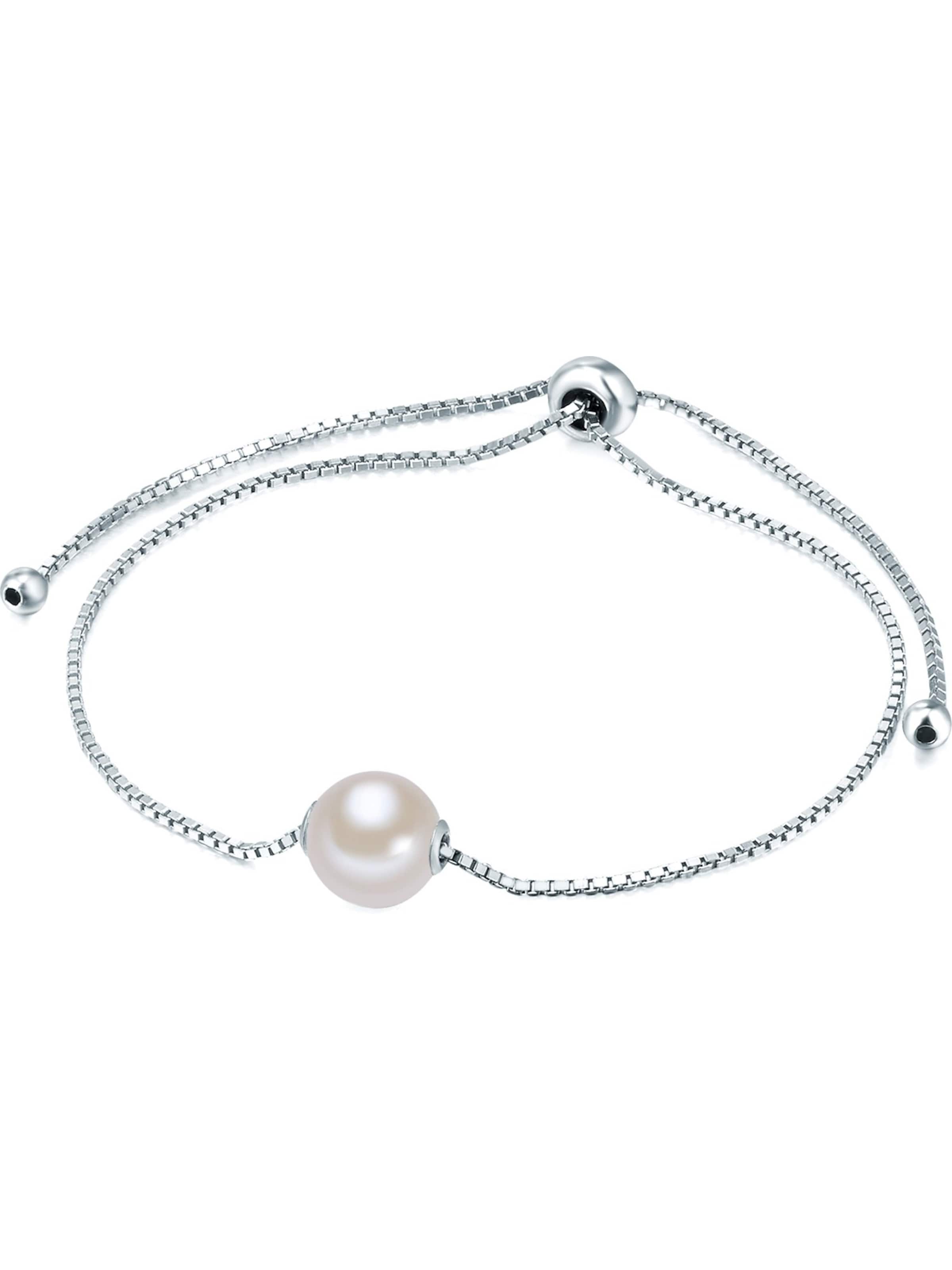 Braccialetto di Valero Pearls in argento: frontale