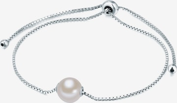 Valero Pearls Bracelet in Silver: front