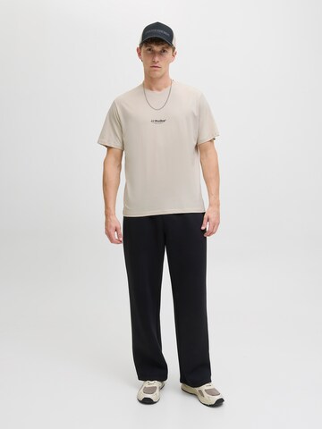JACK & JONES Póló 'JJESOHO' - bézs