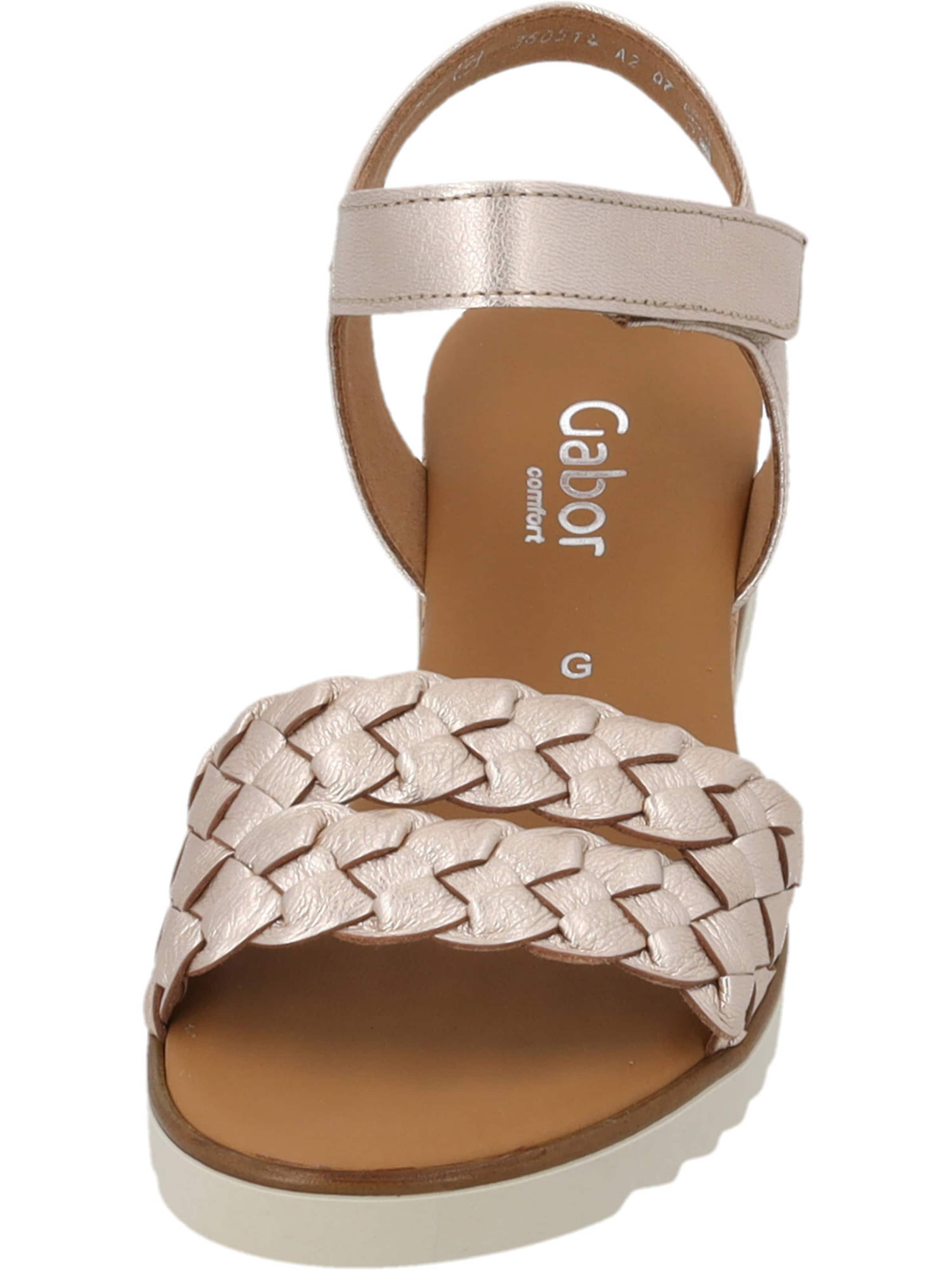 GABOR Strap sandal 'Comfort 62.759' in Beige