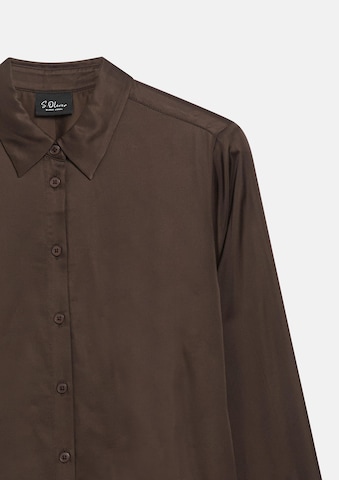 Chemisier s.Oliver en marron