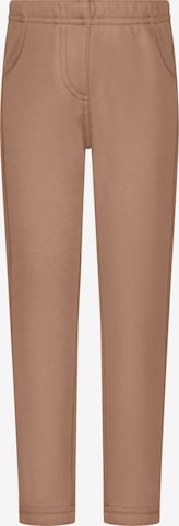 SALT AND PEPPER Regular Pants 'Basic' in Brown: front