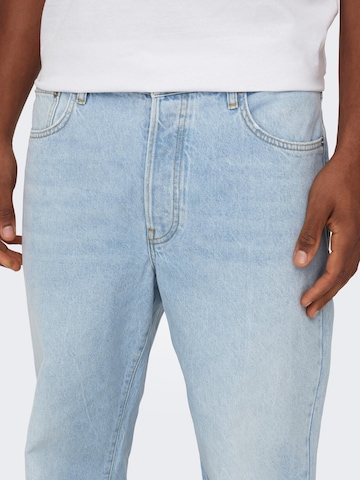 Only & Sons Loose fit Jeans 'Fade' in Blue
