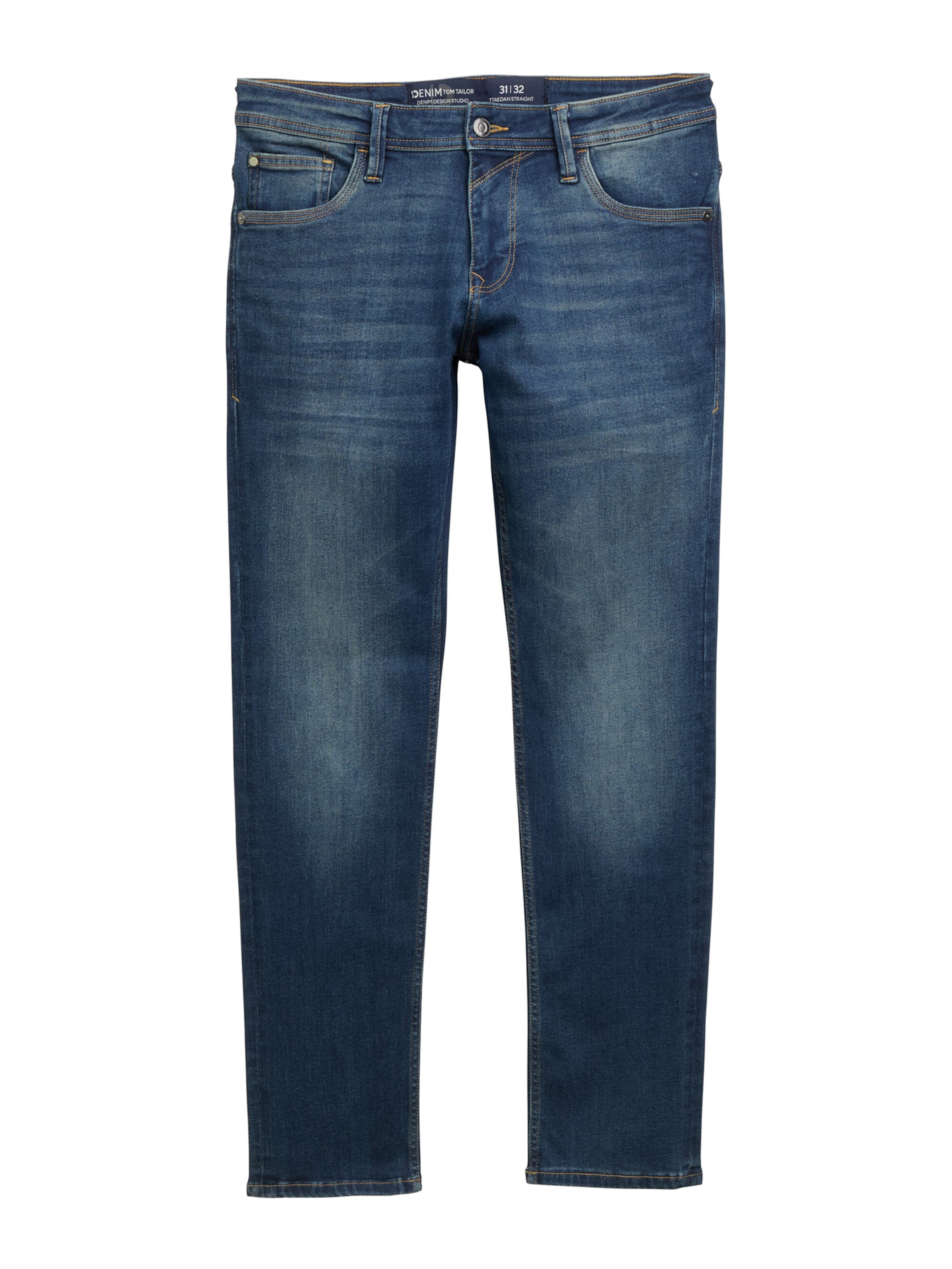 TOM TAILOR DENIM Regular Jeans 'Aedan' in Blue: front