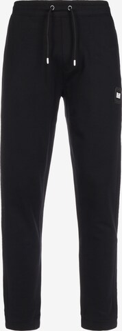 Weekend Offender Tapered Pants in Black: front