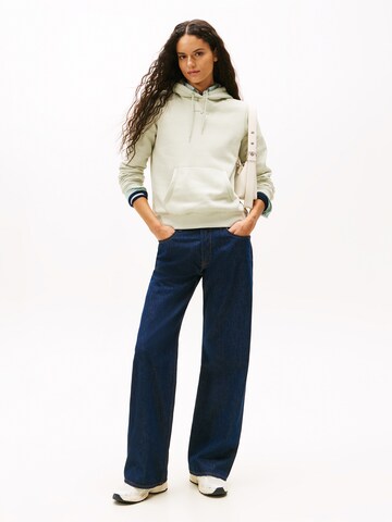 žalia Tommy Jeans Megztinis be užsegimo