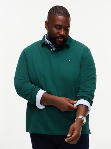 Tommy Hilfiger Big & Tall Shirt '1985' in Groen: voorkant