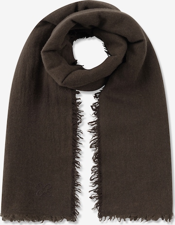 Écharpe CODELLO en marron : devant